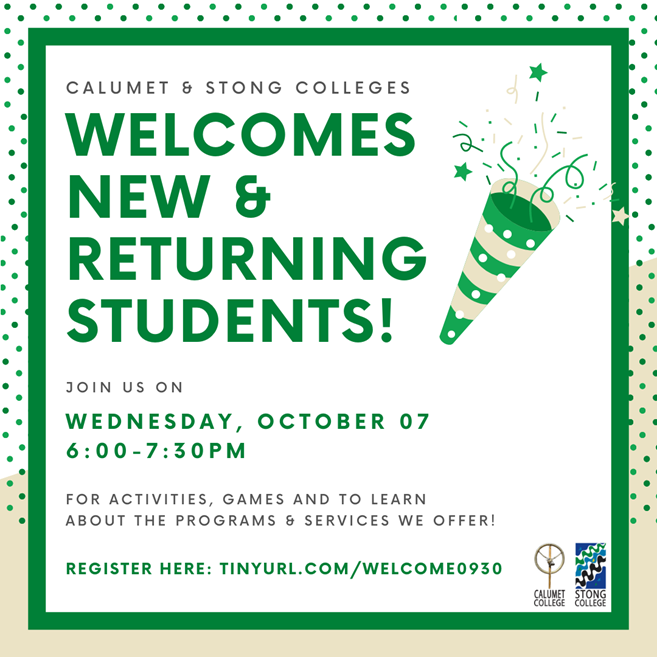 CCSC Welcome Event Poster